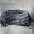 The Fringe Bag - Silver Small