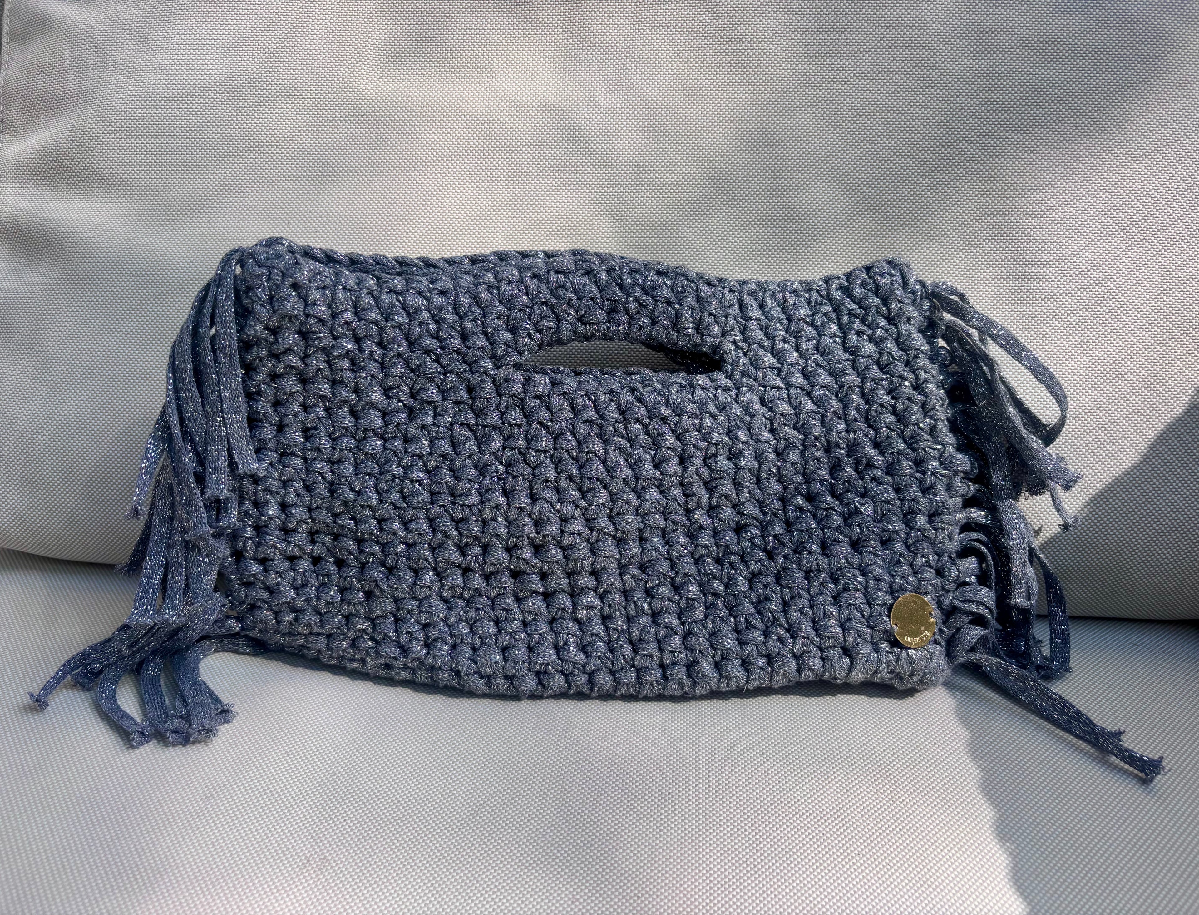 The Fringe Bag - Silver Medium