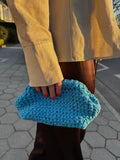 Crochet Clutch - Light Blue